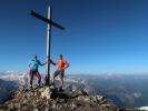 Ursa und ich auf der Hochkünzelspitze, 2.397 m (11. Juni)