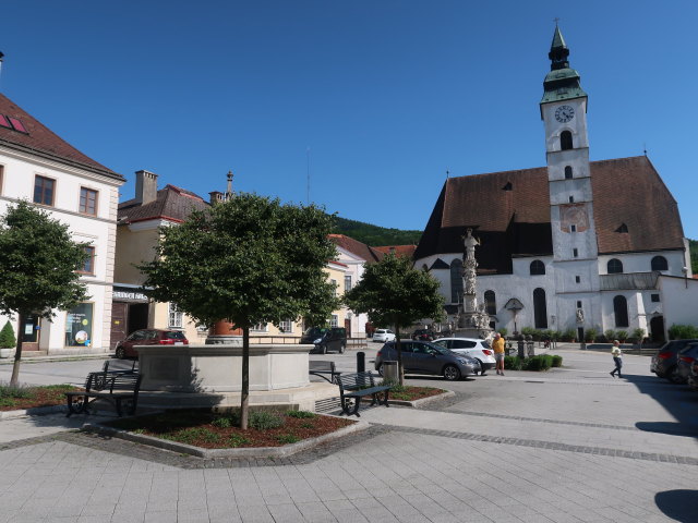 Rathausplatz in Scheibbs, 339 m