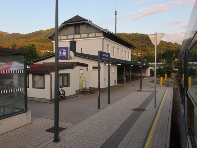 Bahnhof Scheibbs, 331 m