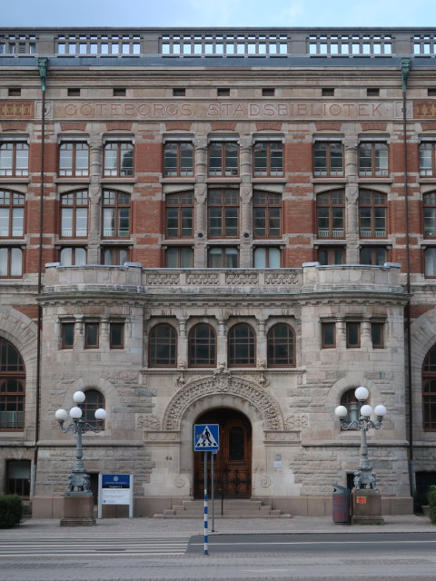 Samhällsvetenskapliga Biblioteket in Göteborg (19. Juni)