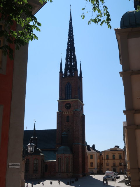 Riddarholmskyrkan in Stockholm (25. Juni)