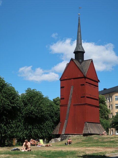 Sankt Johannes Klocktorn in Stockholm (25. Juni)