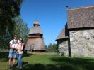 Ich und Sabine im Murberget Friluftsmuseum in Härnösand (17. Juni)