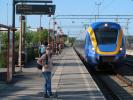 Sabine in der Härnösand Centralstation (17. Juni)