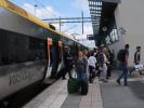 Sabine in der Jönköping Centralstation (19. Juni)