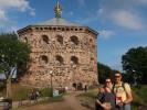 Sabine und ich bei der Skansen Kronan in Göteborg (19. Juni)