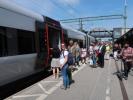 Sabine in der Lund Centralstation (21. Juni)