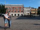 Ich und Sabine am Stortorget in Ystad (21. Juni)