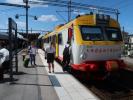 Sabine in der Emmaboda Station (22. Juni)