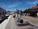 Sabine in der Vimmerby Station (23. Juni)