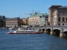 Skeppsholmsbron in Stockholm (25. Juni)