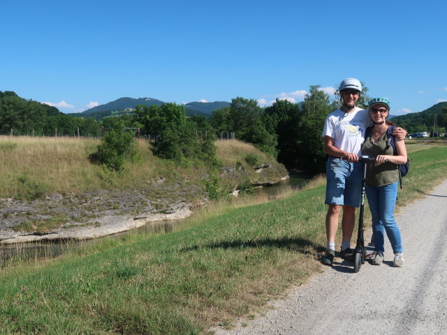 Ich und Sabine zwischen Sölling und Purgstall