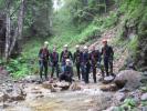 Dominic, Sonja, Josef, Kimberly, Frank, Anna, Maximilian und ich