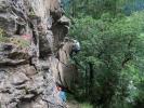 Danielsberg-Klettersteig: Werner und Ursa im Einstieg