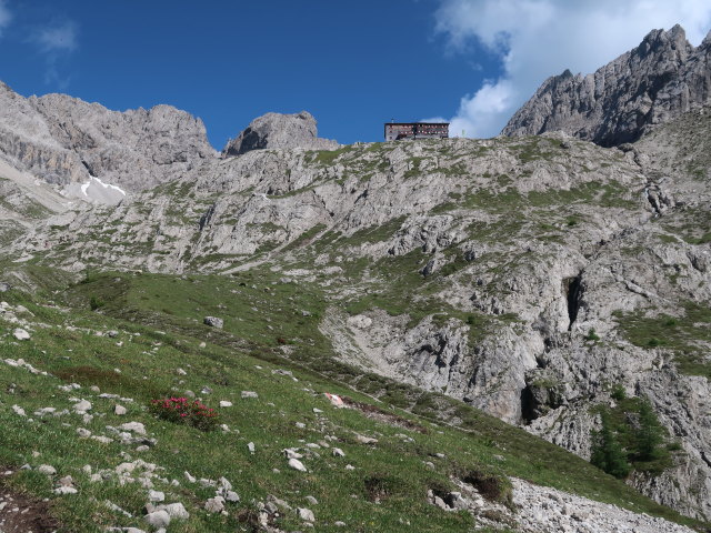 zwischen Karlsbader Hütte und Marcherstein