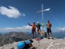 Ich, Viktoria und Arian am Simonskopf, 2.687 m