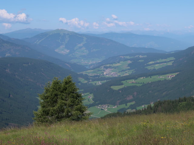 Pustertal vom Toblacher Höhenweg aus