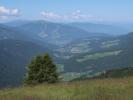 Pustertal vom Toblacher Höhenweg aus