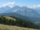 Sextener Dolomiten vom Toblacher Höhenweg aus