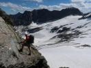 Christian am Kristallwand-Klettersteig (15. Juli)