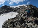 Ursa am Kristallwand-Klettersteig (15. Juli)