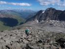 Ursa am Kristallwand-Klettersteig (15. Juli)