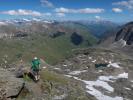 Ursa am Kristallwand-Klettersteig (15. Juli)