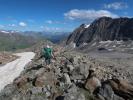 Ursa zwischen Kristallwand-Klettersteig und Badener Hütte (15. Juli)