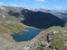 Christian zwischen Kristallwand-Klettersteig und Badener Hütte (15. Juli)