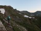 Ursa am Venediger Höhenweg zwischen Badener Hütte und Löbbentörl (16. Juli)