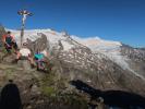 Christian, ich und Ursa im Löbbentörl, 2.770 m (16. Juli)