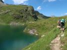 Christian und Ursa am Wildenkogelweg beim Löbbensee (16. Juli)