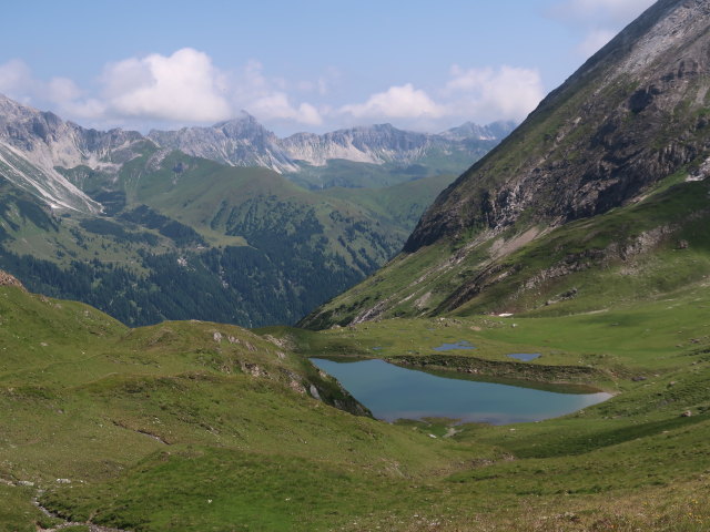 Riedingsee von der Riedingscharte aus