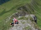 Christoph zwischen Großem Reicheschkogel und Kleinem Reicheschkogel