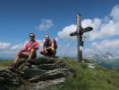 Ich und Christoph am Nebelkareck, 2.535 m