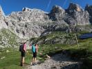 Dagmar und Larissa beim Rifugio Guido Corsi, 1.854 m