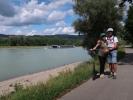 Sabine und ich zwischen Pielach und Schönbühel an der Donau