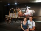 Sabine und ich in der Sonderausstellung 'Kelten' im Museum Mistelbach