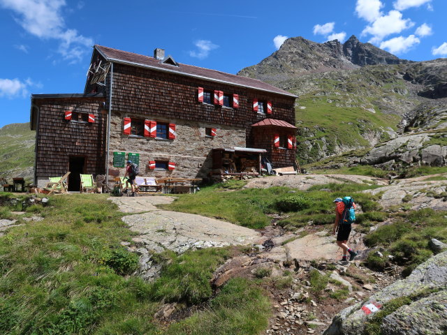 Larissa bei der Elberfelder H&uuml;tte, 2.348 m (12. Aug.)