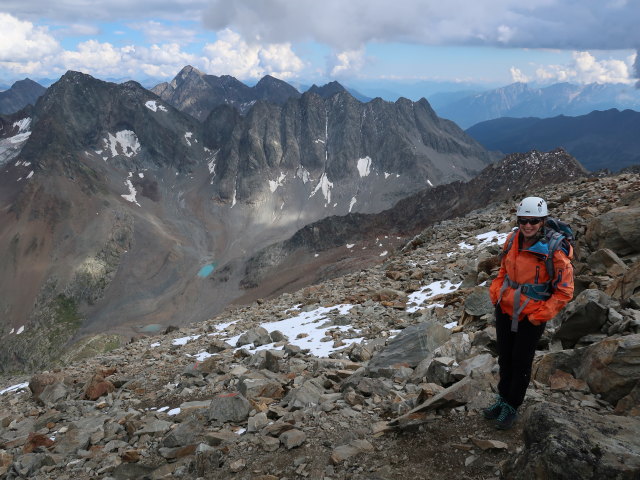 Larissa zwischen Rotem Knopf und G&ouml;ssnitzbach (12. Aug.)