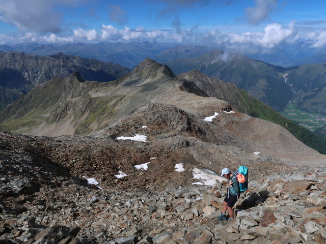 Larissa zwischen B&ouml;sem Weibl und Peischlachbach (13. Aug.)