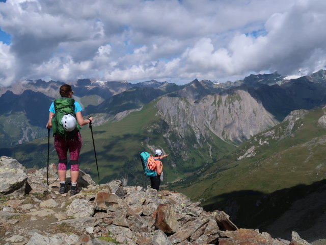 Ursa und Larissa zwischen B&ouml;sem Weibl und Peischlachbach (13. Aug.)