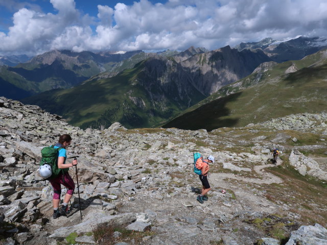 Ursa und Larissa zwischen B&ouml;sem Weibl und Peischlachbach (13. Aug.)