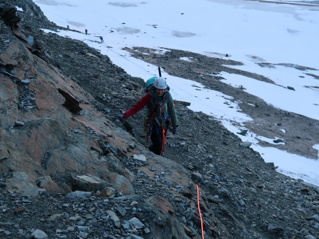 Larissa zwischen Teischnitzkees und St&uuml;dlgrat (14. Aug.)