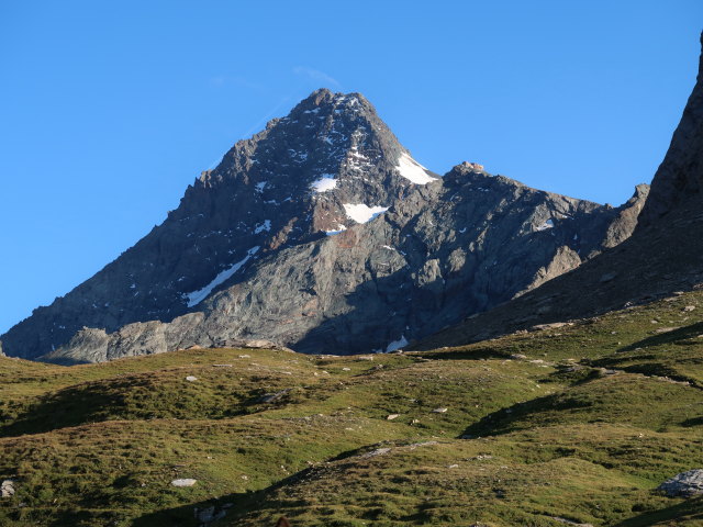 Großglockner von der Salmhütte aus (15. Aug.)