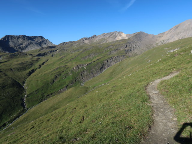 Wiener H&ouml;henweg zwischen Salmh&uuml;tte und Ganitzen (15. Aug.)