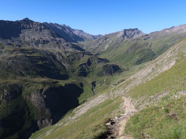 Wiener H&ouml;henweg zwischen Ganitzen und Oberer Stockerscharte (15. Aug.)