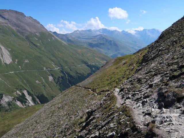 Wiener H&ouml;henweg zwischen Oberer Stockerscharte und Am Seele (15. Aug.)