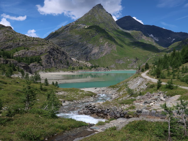 Stausee Margaritze, 2.000 m (15. Aug.)