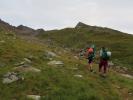 Larissa und Ursa am Wiener Höhenweg zwischen Gössnitzbach und Tramerbach (13. Aug.)